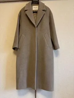 ☆美品☆ グリーンレベルリラクシング　ロングコート