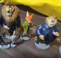 ズートピア フィギュア 6体セット