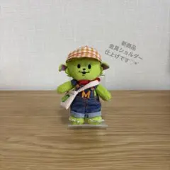 メメル　ぬい服　デニムサロペット、キャップ 、ショルダー3点　no214