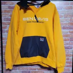 BEN DAVIS イエロー パーカー Mサイズ