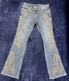 Ralph Lauren 刺繍 ブーツカット・フレアデニムのサムネイル