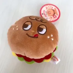 ヤムヤムヤミーズ ぬいぐるみ ハンバーガー　キーホルダー　マスコット
