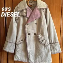 90'S ★DIESEL★ ヴィンテージ加工★ムラ染★アウター★ジャケットコート