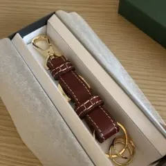 ソメスサドル レザー キーホルダー レッドのサムネイル