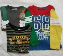 長袖セット 110　トレーナー　ロンT ユニクロ　ベルメゾン