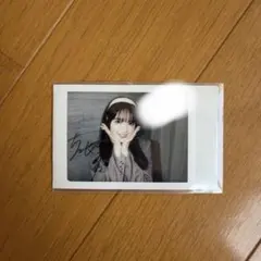 fruits zipper 鎮西寿々歌　チェキサイン入り　制服