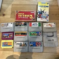 スーパーファミコンソフトセット ゲームボーイソフト2本