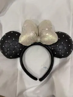 まる様専用ディズニー カチューシャ 黒 キルティング