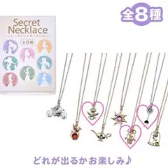 【未使用】ディズニーストア♦シークレットネックレス✧ティアナ　オーロラ　アリエル