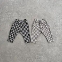 80 GU チェック柄 サマナルパンツ まとめ売り