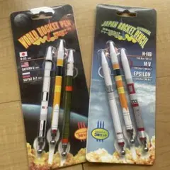 ロケットデザイン メカニカルペンセット(ボールペン、シャーペン)