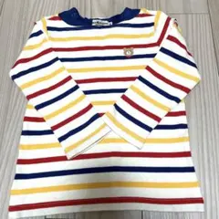 ミキハウス ストライプ Tシャツ 90