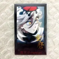 鬼滅の刃＊ufotable DINING 箔押しチェキ風ブロマイド＊童磨