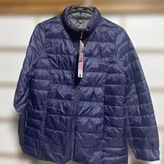 プレミアムライトダウンジャケット ネイビー