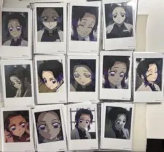 プ*️様 鬼滅の刃 胡蝶しのぶ チェキ風 ブロマイド 13種類セット 柱カフェ