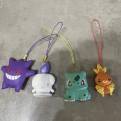 ポケモン　ぺたんこマスコット 4体セット