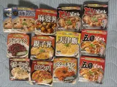 丸美屋　レンジで簡単！ご飯付きシリーズ　アソート13個セットのサムネイル