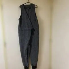 アンティカ　サロペットオールインワン　⭐️未使用品　ウール　チェック