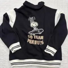 スヌーピー GO TEAM PEANUTS トレーナー
