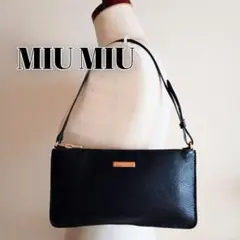 2026年最新】miumiu ショルダーバッグ 黒の人気アイテム - メルカリ
