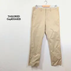 TAILORED GapKHAKIS スリムフィット チノパン ベージュ
