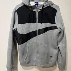 Nike グレー/ブラック パーカー L セットアップ