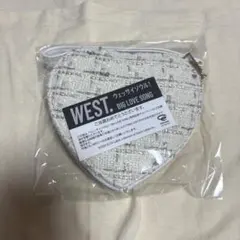 WEST. ウェッサイソウル！ BIGLOVESONG ハート ポーチ