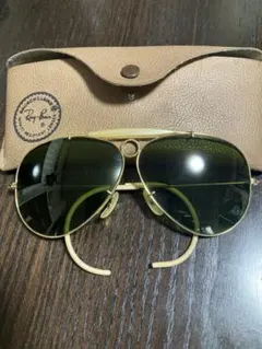 廃盤品 RayBanレイバン オルズ オーバル 90s ボシュロム社製 ゴールド