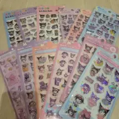 ぷくぷくシール シールまとめ売り 12枚セット