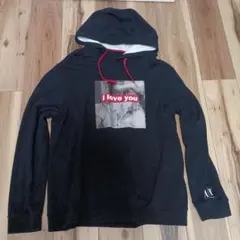 【週末限定値下】ARMANI EXCHANGE パーカー ブラック
