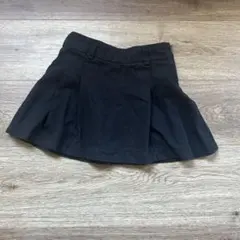 ZARA 黒 プリーツスカート 6歳