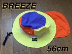 【新品】BREEZE キッズ ハット 帽子 56cm ③イエローのサムネイル