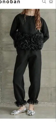 donoban フリリーセットアップ　ブラック