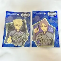 【ブルーロック】凪誠士郎&御影玲王 トラベルステッカー セット