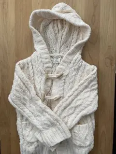 ジェラートピケ（キッズ） フード付きカーディガン