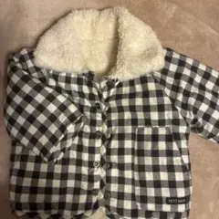 PETIT MAIN リバーシブルチェックジャケット 95cm