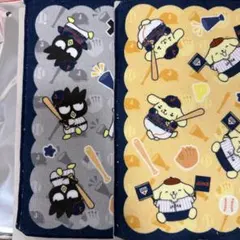 侍ジャパン WBC ハンドタオル ハンカチ バッドばつ丸 ポムポムプリン