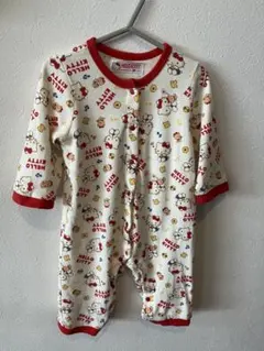 ハローキティ キャラクター柄ロンパース 80cm