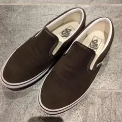 VANS スリッポン バンズ ブラウン