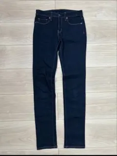 GU デニムパンツ インディゴブルーのサムネイル