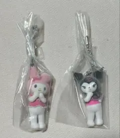 サンリオキャラクターズ ミニチュアチャーム ライブキャラクター ２個セット
