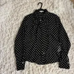 ドット柄 シャツ