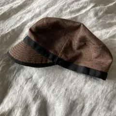 【THE NORTH FACE】ブラウンツバ付きキャップ
