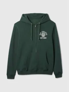 ヴィンテージソフト GAPアスレチックロゴ ジップアップパーカー