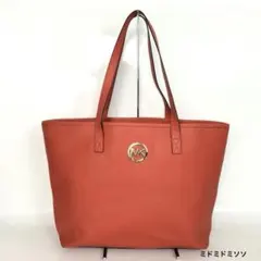 マイケルコース ジェットセット トラベル MD トートバッグ レザー レッド