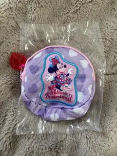 ミニーのファンダーランド　ミニパル カプセルトイ　ミニーポーチ　紫
