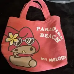 My Melody パラダイスビーチ トートバッグ