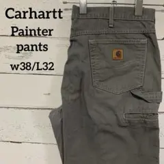 carhartt ダック ペインターパンツ mos モスグリーン W33 L30 - メルカリ