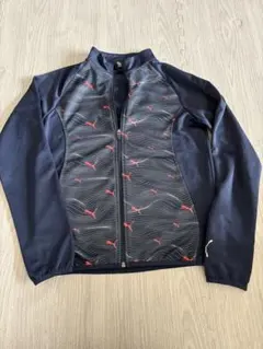 PUMA ジャージ トラックジャケット ネイビー160 上のみ