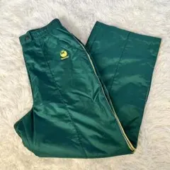 《80s状態良珍品早い者勝》レコーダーアシックスサイドラインナイロンパンツy2k